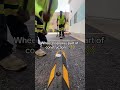 Just the finishing touches 🎥: @therealyvngn33k #construction #pavingsomeasphalt #laborer #asphalt