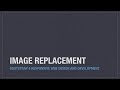 Bootstrap 4 (Alpha 6) utilities: Image replacement