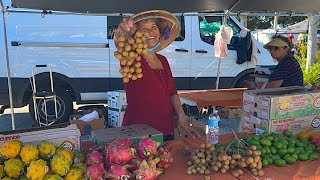 Flea Market In USA Asian Farmer's Market Icot Blvd at Clearwater Tampa Bay Florida