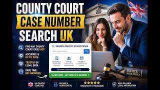 County court case number search UK