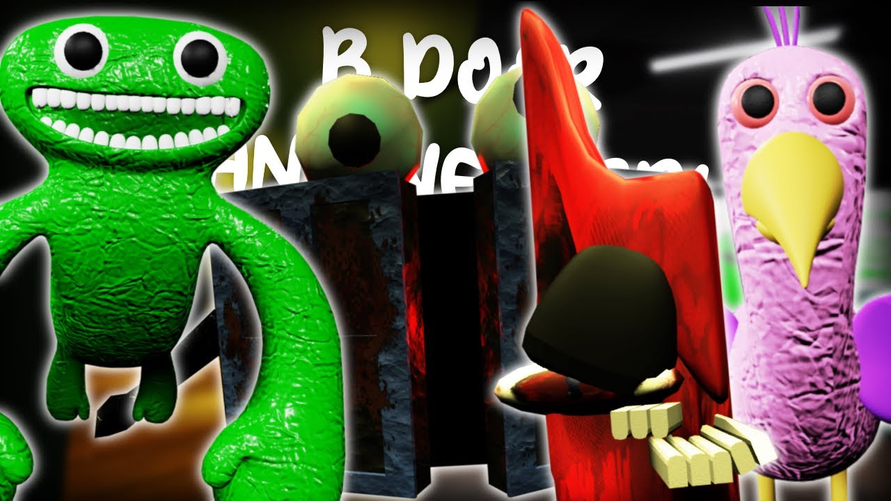 ABC Lore RP! 🔠 | NEW B DOOR BAGDE MORPH & BANBAN ROLEPLAY!? | April 2th ...