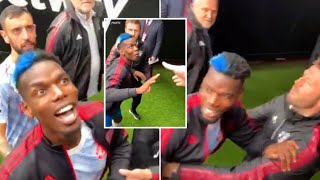 Paul Pogba Clash with West Ham Fans