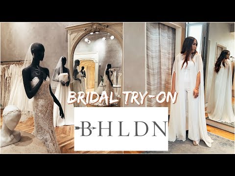 BHLDN WEDDING DRESS TRY-ON Wedding Series