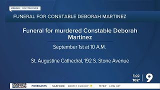 Public Funeral to be held for Constable Deborah Martinez