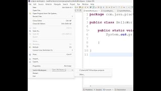 How to Create New Workspace and Switch Workspace In Eclipse #youtube #eclipse #ide #java