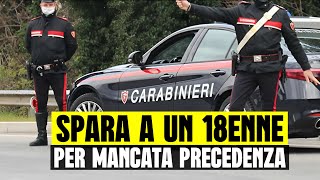 TERRORE IN STRADA: UOMO SPARA DALL'AUTO A UN 18ENNE PER UNA MANCATA PRECEDENZA