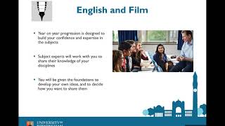 Study English and Film at university