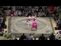 序二段決定戦 露草 美浜海 tsuyukusa mihamaumi 2017.5.28 day15 sumo