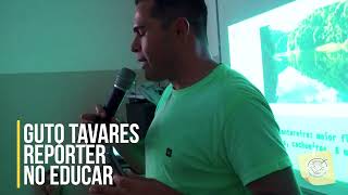 Aprendendo mais sobre o Rio Baquirivu com o repórter Guto Tavares