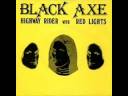 black axe red lights