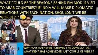 Pakistani media on India's diplomatic relations with each country and on PM Modi's diplomatic moves.