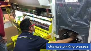 การพิมพ์ระบบกราเวียร์ (Gravure)