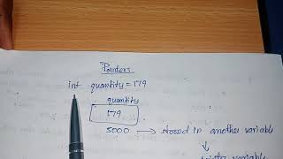 Declaring pointer variable
