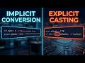 2.4 Type Conversion and Casting