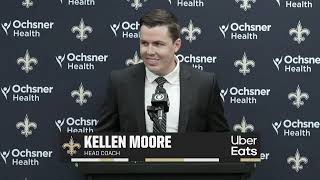 Saints HC Kellen Moore's Introductory Press Conference