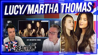 Lucy and Martha Thomas O Holy Night | BRITS REACTION