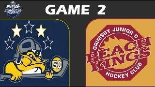 Dunnville Jr. Mudcats V.S Grimsby Peach Kings (February 21st, 2025) (Game 2)