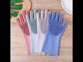 Magic Silicone Cleaning Gloves for Washing Dishes Dusting Dish Washing.