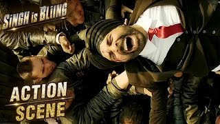 Akshay Kumar Climax Fight Scene | Action Scene | Singh Is Bliing | Amy Jackson, Lara Dutta | HD