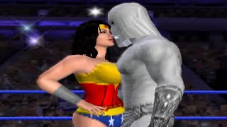 SvR2008 Wonder Woman and Neno vs Shizuka and Birdy (Mixed Tornado Tag Match)