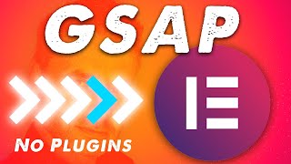 How to Horizontally scroll using GSAP in Elementor (no plugins) | Wordpress Tutorial