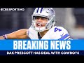 Instant Reaction: Dak Prescott agrees to HUGE deal [$126M guaranteed] with Cowboys | CBS Sports HQ