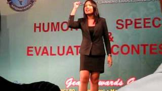 2008 District 80 Toastmasters Humorous Speech Contest - Rattanakamol Poomsanoh - Dating Disaster