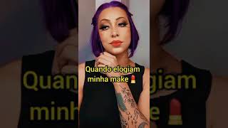 como eu fico quando elogiam minha make🥰