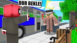 FAKİR KÖYDE OTOBÜS KONTROLÜ YAPTI! 😱 - Minecraft