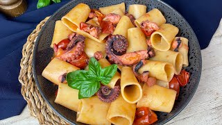 PACCHERI CON POLPO