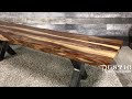 natural rosewood 71 inch bench rustic furniture outlet