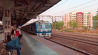 # AC CSMT Fast Local Train Skip Kopar Station