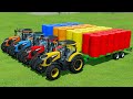 CUT GRASS AND MAKE BALES WITH LANDINI TRACTORS - Farming Simulator 22