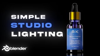 Studio Lighting Setup For Product Visualization | 3-Point Lighting In Blender