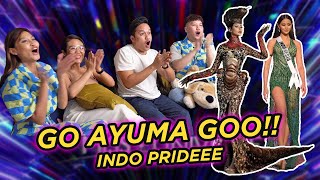 AYUMA FOR MISS UNIVERSE!! GO AYUMA GO!! #Preliminary #Reaction