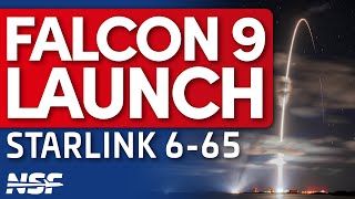 🚀 SpaceX Launches Starlink 6-65