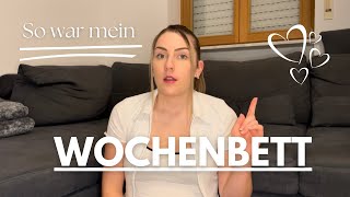 Wochenfluss, Gefühle, Rückenschmerzen \u0026 Co. - So war mein WOCHENBETT | LuMiLio