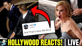 Will Smith ATTACKS Chris Rock at The Oscars | Hollywood REACTS