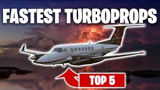 Top 5 Fastest Turboprops In 2022 (Pilatus PC12 NGX, Piaggio Avanti Evo)