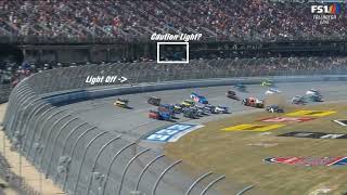 Talladega Truck Series Finish - Caution when?