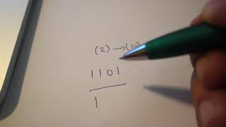 How to use Horner's Rule to convert numbers