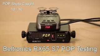 Beltronics RX65 S7 POP Test