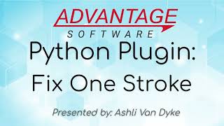 Python Plugin: Fix One Stroke