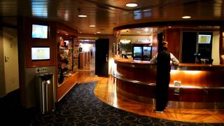 Before modernization: Onboard cruiseferry M/S Bergensfjord (Fjordline)