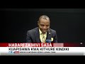 Naibu Rais mteule Kithure Kindiki kuapishwa hapo kesho katika jumba la KICC