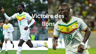 Sénégal vs Bolivie (2- 0) - Boulaye Dia et Sadio Mané buteurs