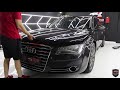 audi a8 interior detailing and headlights restoration