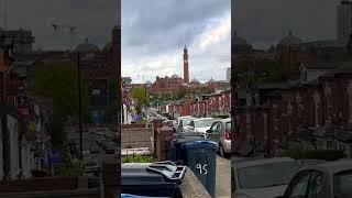 The University of Birmingham clock tower from Selly Oak student village