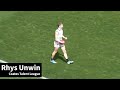 Rhys Unwin - Talent League Grand Final