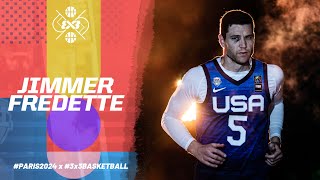 Jimmer Fredette 🇺🇸 Jimmermania in Paris 2024 Olympics | 3x3 Basketball